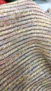 vải  bố dạ tweed _( khổ 1m5)phối màu dày mềm may đầm váy blazer