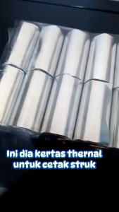 Kertas Thermal Murah 58x30 Paket 10 Roll
