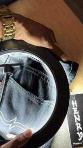 กางเกงยีนส์เฮนรี่ (HENRY) ป้ายหลังเรืองแสงสุดแปลกตา🌟🔥