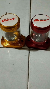 promo termurah tutup tabung minyak rem variasi Nmax aerox Jupiter lexi fino mio freego fazzio gear Beat vario scoopy Genio pcx supra revo stylo ADV Forza depan motor kaca universal