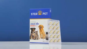 (โปร12.12 )ซื้อ 1 แถม 1 >>>ของแท้ อาหารเสริม STER PET สูตรมะเร็ง เนื้องอก ร้าน PETCARE