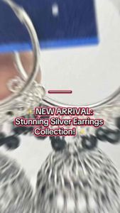 NJ Silver Earring with Fancy Design