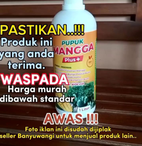 Pupuk Mangga Booster 1liter Organik Pupuk Pelebat Mangga Anti Rontok