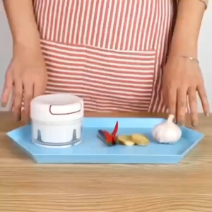 blender tarik tangan manual Speedy chopper 170ML / Blender Gilingan Penghalus Bumbu Daging Bawang Super Tajam 2 mata pisau /Mini Food Chopper Serbaguna
