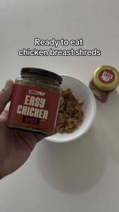 Easy Chicken Original and Spicy Combo 150g Ready-to-Eat Shredded Chicken Breast High Protein No Preservatives Gym Meal Prep