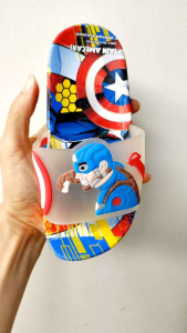 sandal anak laki-laki sandal slide motif captain America Superman size: 24-35