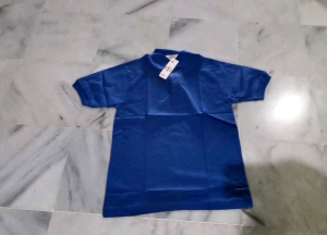 Kaos olahraga fbt biru UK M