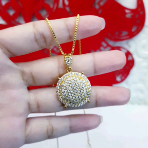 Xuping Kalung Bulat Permata Mewah Xds97