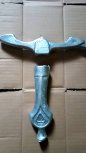 Aksesoris Gagang poxiam 1 set alumunium super murah