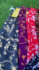 ลายไก่ชน กางเกงผ้าสปัน ผ้าใส่สบาย ระบายอากาศ ถ่ายจากสินค้าจริง ผ่อนไหมและสวยงาม กำลังทำการจัดส่งในประเทศ