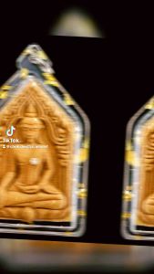 🔥 📿 Phra Khun Paen (Khun Paen Buddha) 👤 Ajarn Teelek 🏯 Wat Khaosunamo 📅 BE 2561 (2018) Thailand Amulet