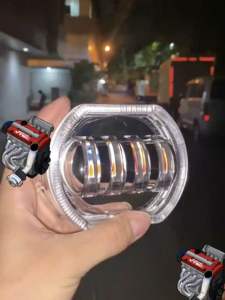 ORIGINAL LAMPU BILED DAYMAKER 4 LENSA SHROUD BMW 8D LAMPU TEMBAK CUT OFF BILED 4 MATA