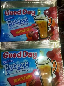Good Day Freeze Mocafrio Kopi Instan Berat Bersih 30 gram 1 Renceng Isi 10 Sachet