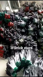 Sarung Tangan Comet Hitam Serbaguna 1 Lusin (24Pcs/12Pasang) Cocok Untuk Segala Pekerjaan