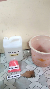 Biang sabun deterjen Laundry cuci pakaian & cuci piring 500 gram jadi 5 liter