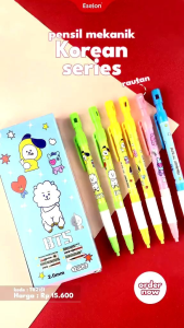Pensil Mekanik Korean (12pcs)/Pencil Karakter