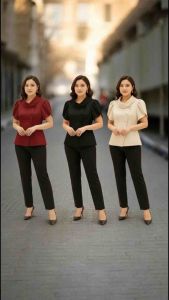 áo công sở nữ ngắn thanh lịch vt07-1125