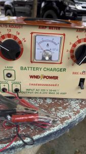 ORSO ตู้ชาร์จแบตเตอรี่ 24V-30A สำหรับชาร์จแบต 6V-24V สำหรับแบตน้ำ และแบตแห้ง