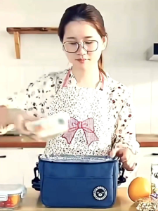 Thermal Lunch Bag | Waterproof Insulated Food Storage Box with Aluminum Foil for Hot & Cold Meals