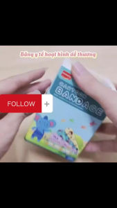 Set 5 miếng băng keo cá nhân urgo in hình dễ thương style hàn quốc