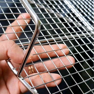 Vỉ Tròn Ô Lưới Nhỏ Dùng Đc Cả 2 Mặt. Vỉ Nướng/Hấp Thực Phẩm Tiện Dụng