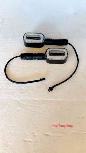 Đèn báo rẽ 1 cặp xi nhan xe điện phù hợp xe đạp điện xe máy điện 36v 48v 60v 72v phù kiện phù tùng xe đạp điện
