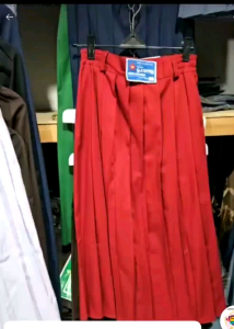 Seragam Sekolah - Rok Panjang Full Rempel / Plisket SD - MI Bahan Drill ( JUMBO )