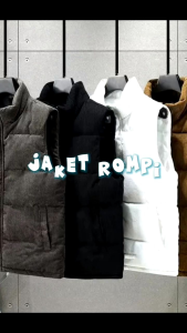Rompi Vest Pria Corduroy Musim Dingin Terlaris - Fashion Casual Keren Tebal