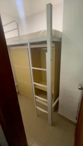Helper loft bed customize/sliding door wardrobe customize
