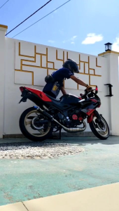 KNALPOT RACING NINJA 2 TAK RR/SS/R BAHAN STAINLES CACING MEDIUM STEP STANDAR ORIGINAL WIN SPEED