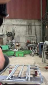 Xe đẩy vuông gấp gọn thiết kế tiện lợi kích thước 50x70 có bánh mận 7cm