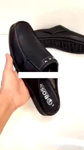 Giày không gót  nam mẫu mới..da mềmmang êm chân  màu đen.. sang trọng lịch lãm