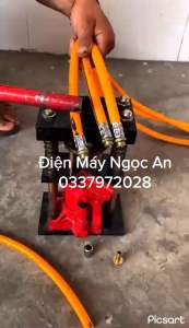 Máy Bấm Đầu Cốt Thuỷ Lực Bấm Đầu Ống Dây Áp Lực Cao 8mm - 13mm. Máy Ép Đầu Dây Rửa Xe