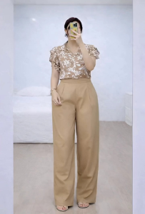 SAZHA TERNO PANTS ( FREESIZE SEMI XL - XL ) - TRENDING TERNO FOR WOMEN