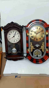 Jam Dinding Bandul & Bunyi Perjam Klasik Lucu
