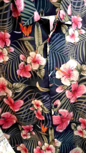 Kemeja Fullprint 3D | SPOON | Motif - Bunga