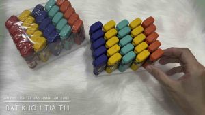 Bật Lửa Khò 1 Tia T11 - Có Nắp Đậy - Vỏ Nhôm - Bơm Ga Được