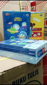 KHECHE - BUKU TULIS BERGARIS SIDU 38 LEMBAR ISI 10 BUKU