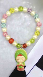 Gelang Aisyah - Gelang Anak elastis 13cm - Gelang Kids - gelang manik manik anak perempuan