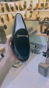 Giày lười da pu sân lật sỉ giày dự tiệc nam da sít Hàng kĩ đế khâu may chắc chắn mã G3 đặt lùi 1 size