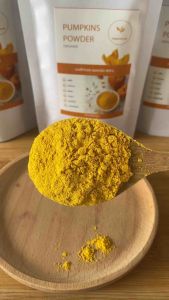 ผงฟักทอง แท้ 100% ⭐❤️ ไม่ผสมแป้ง ไม่ผสมน้ำตาล/ขนาด 100 กรัม/ซอง