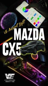 [Mazda CX-5] OEM Interior RGB LED Ambient Light