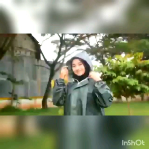 Jas Hujan Alvino/Mantel Cewe Cowo Dewasa Setelan Baju Celana Murah Berkualitas Anti Air Dapat Digunakan Kembali