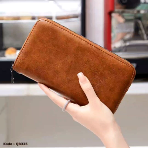 Dompet Import Bahan Kulit Sintetis Kode QB325 Ukuran 11cm*20cm*25cm BEST SELLER