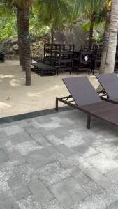 [ Thanh lý] Giường phơi nắng hồ bơi thư giãn