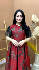 dress arabella - dress pesta - dress natal - dress batik modern