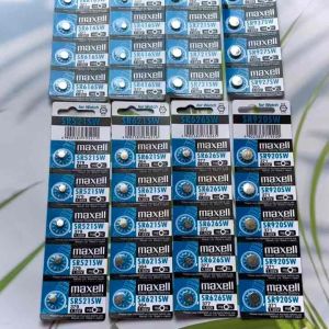 1 Vỉ 5 Viên Pin Maxell Nhật Bản Nhiều Kích Cỡ Cho Đồng Hồ Đeo Tay