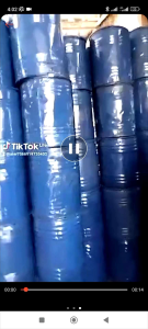Drum Tong Besi 50 Liter Tempat Bakar Sampah warna Biru muda & Biru tua