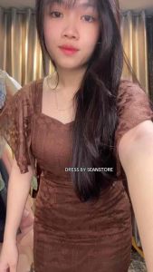 Noir Dress Midi Pesta kondangan | Dress Gereja | Dress Natal Simple Populer kekinian | Dress Pesta Kondangan | Dress Promnight | Dress Wisuda