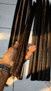 Kamagong wooden stick bokken 36 inches for cosplay and display